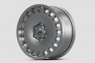 Jantes alliage léger RS-Forged Huntsman Armoured 5 Ton – Noir Brillant avec liseré Rouge pour Ineos Grenadier (set de 5)