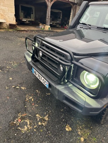 Protection de calandre porte gibier