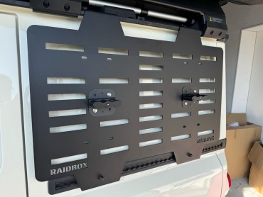 Plaque arrière de type MOLLE